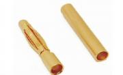 Gold banana plug